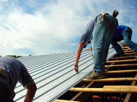 metal roof install on house|installing a metal roof yourself.